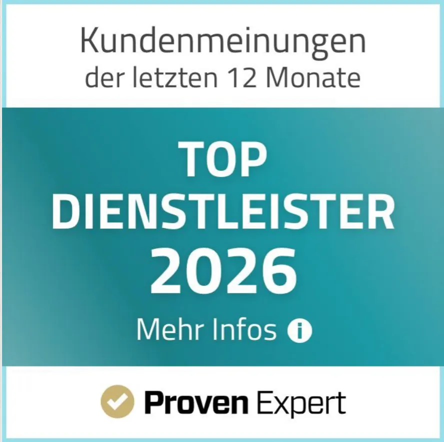 Proven Expert Top Dienstleister 2026